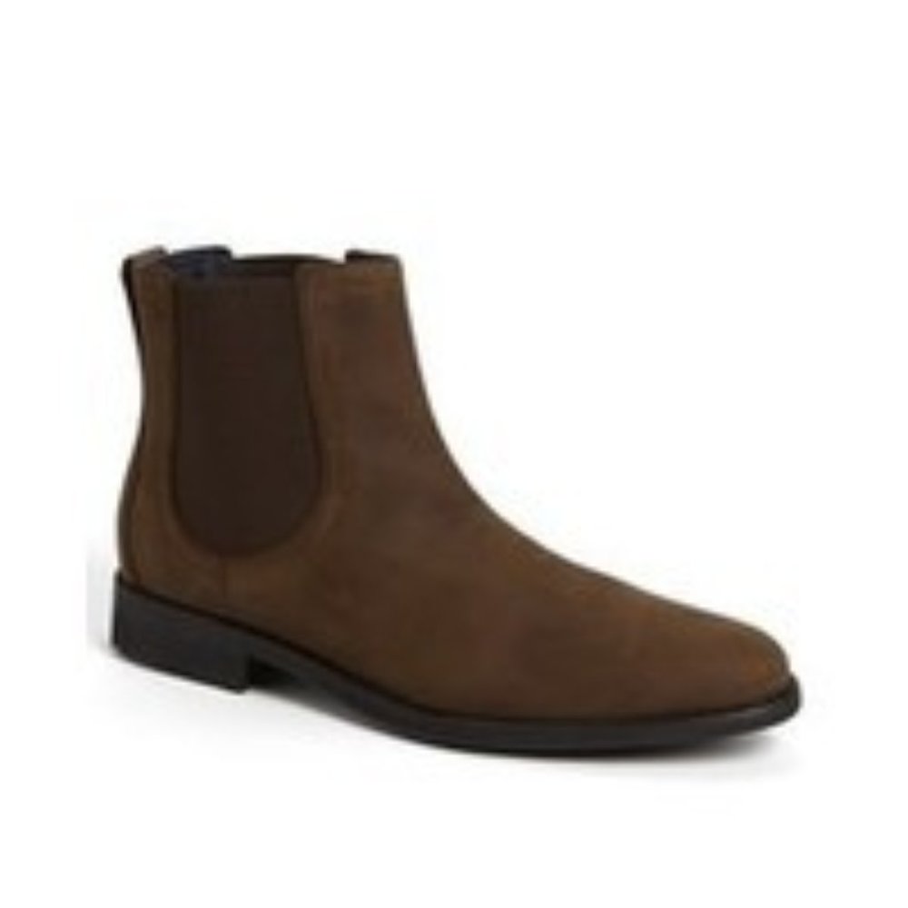 NWOT: Cole Haan Men's Stanton Chelsea Boot, Dark Brown, 10.5